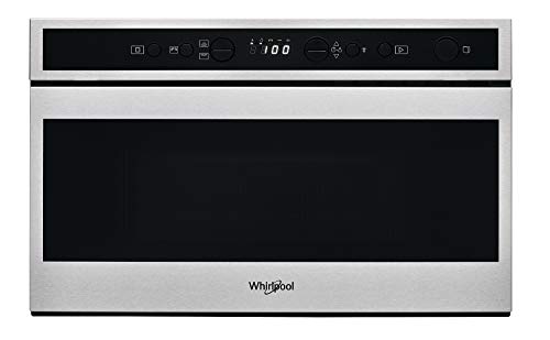 Whirlpool W6 Mn840 Incasso Microonde Con Grill 22 L 750 W Nero, Acciaio Inossidabile