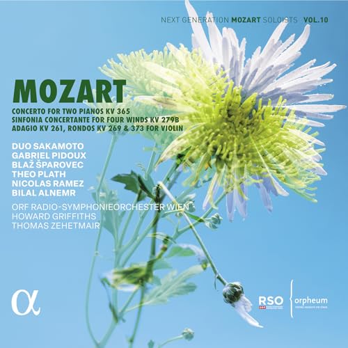 Mozart: Konzert Für Zwei Klaviere Kv 365, Sinfonia Concertante Für Vier Bläser Kv 279B, Adagio Kv 261, Rondo Kv 269 & 373 Für Violine