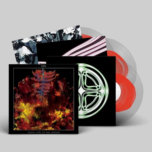 Moon'S Milk - Vinyle Transparent Coeur Rouge