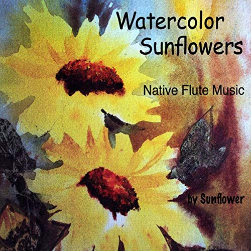 Watercolor Sunflowers