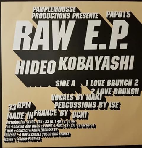 Hideo Kobayashi - Raw Ep