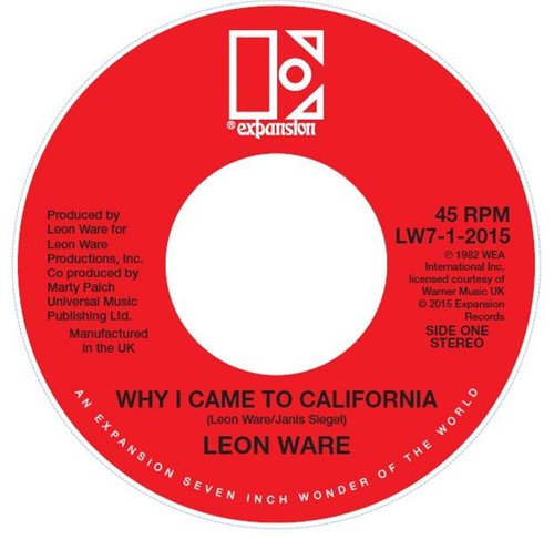 Why I Came To California - Rockin' You Eternally