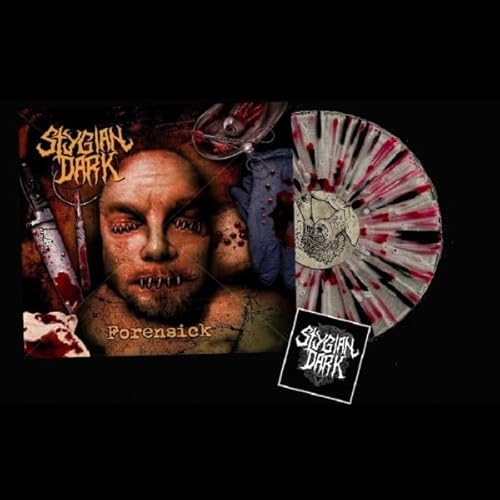 Forensick (White/Red/Black-Splattered Clear Edition, Incl. Sticker)
