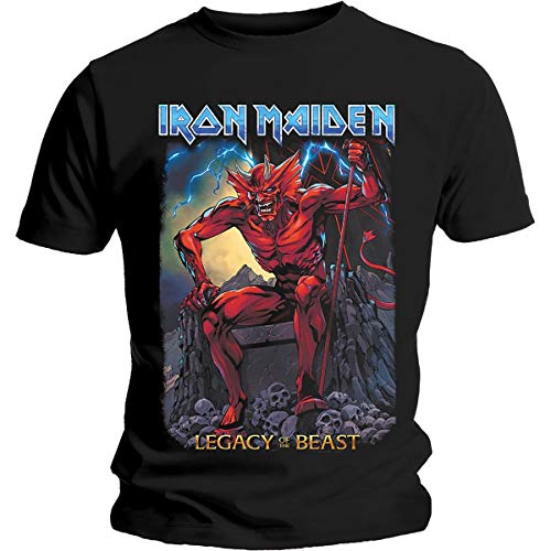 T-Shirt # Xxl Unisex Black # Legacy Of The Beast 2 Devil