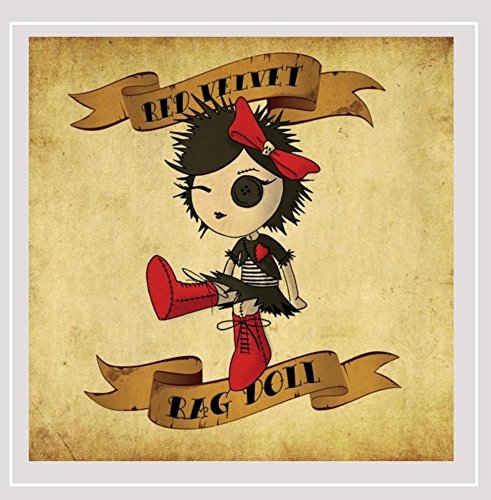Red Velvet Rag Doll