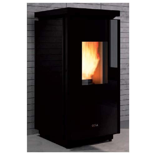 Anselmo Cola, Stufa A Pellet Lory Laa4H90Y, Nero