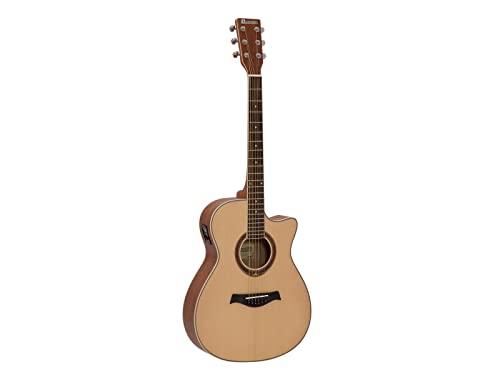 Dimavery Aw-420 - Chitarra Western Sapele, Colore: Naturale