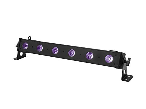 Eurolite Striscia Led Bar-6 Uv, Striscia Luminosa (50 Cm), Con Led Uv
