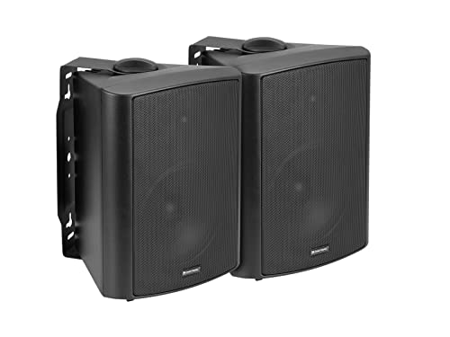 Omnitronic Alp-6A - Set Di Altoparlanti Attivi A 2 Vie, Con Woofer Da 6,5" E 2 X 45 W Di Potenza