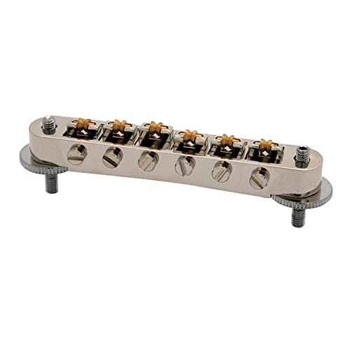 Göldo Tunamatic Rollerbridge, M4 Nickel Vintage, Abstand 73,5Mm - Parti Di Ricambio Per Chitarra