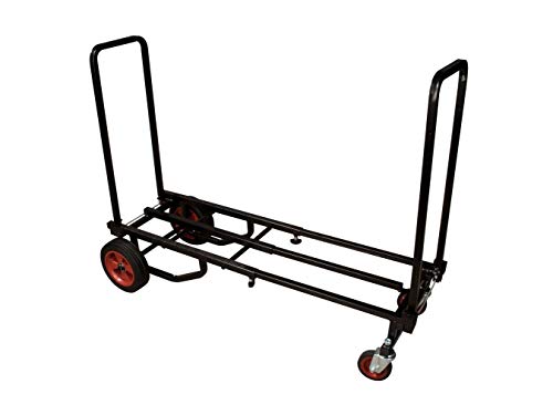 Roadinger Stage Donkey Xl - Carrello Di Trasporto Pieghevole E Estensibile Per Carichi Fino A 150 Kg
