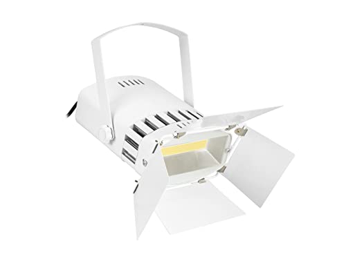 Eurolite Faretto Led Csl-50, Potente Faretto Da 50 W, Con Luce Bianca Neutra