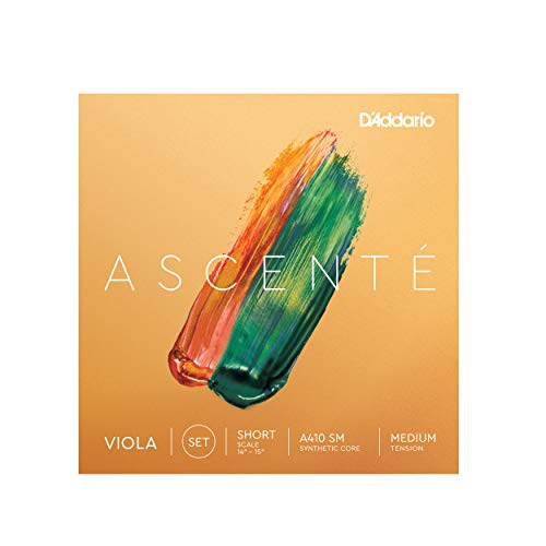 D'Addario Ascenté - Corde Per Viola, Scala Corta, Tensione Media