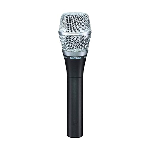 Shure Sm86 Microfono Professionale Cardioide A Condensatore Ideale Per Cantanti Solisti E Cori (Astuccio E Supporto Inclusi)