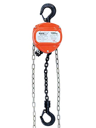 Eurolite 58000114 - Paranco A Catena, 10 M, 1 T