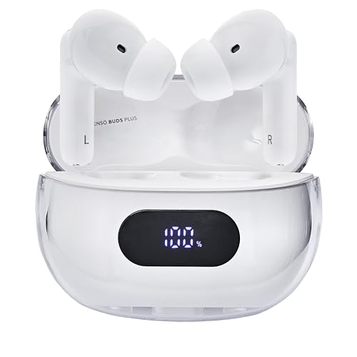 Intenso Buds Plus - Cuffie Tws True Wireless T312Ae Con Cancellazione Attiva Del Rumore, Enc, Bluetooth E Fino A 25 Ore Di Riproduzione Musicale, Colo