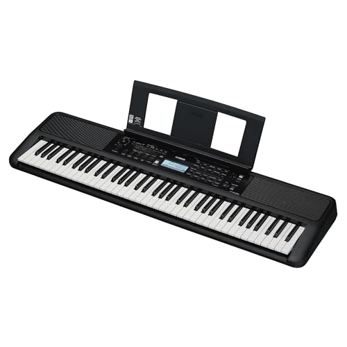 Yamaha Psr-Ew320 - Tastiera Portatile Per Principianti Con 76 Tasti, 650 Voices, 48 Note Di Polifonia, 260 Styles Di Auto-Accompagnamento, 2 Lezioni O