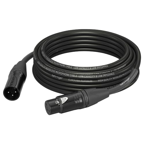 Behringer Pmc-1000 Platinum Performance Cavo Per Microfono Da 10 M (32,8 Piedi) Con Connettori Xlr
