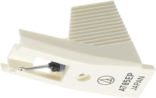 Audio Technica Atn85Ep Elliptical Stylus (Replacement Stylus For These Phono Cartridges: At81Cp, At300P, At3482, At3482H/U, At3482P, At90Cd (White)