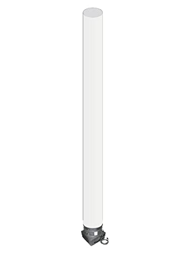Eurolite 51116300 Plastica Tubo (5 M) Bianco