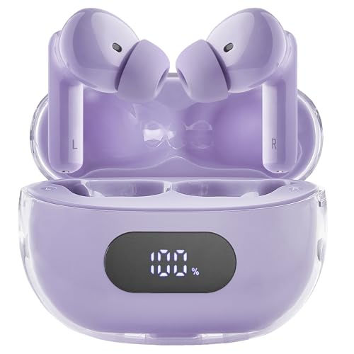 Intenso Buds Plus - Cuffie Tws True Wireless T313Ae Con Cancellazione Attiva Del Rumore, Enc, Bluetooth E Fino A 25 Ore Di Riproduzione Musicale, Viol