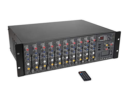 Omnitronic Rm-1422Fxa Usb Rack Power Mixer
