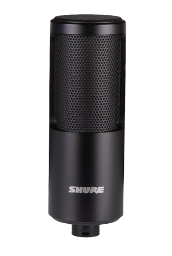 Shure Sm4 Studio Recording Microphone, Xlr Home Studio Condenser Mic Ottimizzato Per Voci Morbide E Strumenti Forti Con Audio Mix-Ready All-Metal Cons