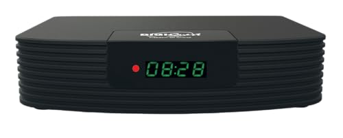 Digiquest Digitale Terrestre Skill Voice Box Works With Alexa, Dvb-T2, Nero, Telecomando 2 In 1