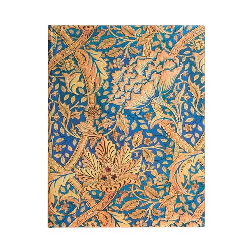 Paperblanks Agende 18 Mesi 2025, Morris Danza Del Vento, Ultra, Verticale, Chiusura Con Fascia Elastica