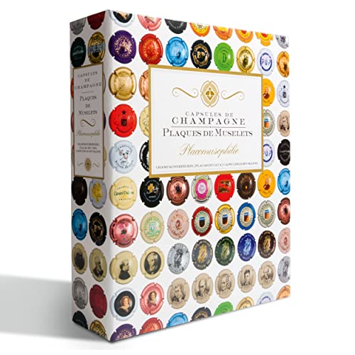 Leuchtturm 313304 Album Champagne Grande- Album Da Collezione Per 210 Copertine Di Champagne Usate Incl. 5 Maniche Compart