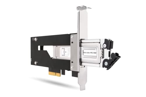 Icy Dock Tougharmor Mb840M2P-B Rack Rimovibile Da M.2 (2230, 2242, 2260, 2280, 22110) A Pcie 3.0/4.0 X4 Nvme Ssd Per Porta Di Espansione Pcie, Compati