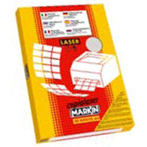 Etichette In Poliestere Markin C/503 210X297Mm 50 Fogli A4 Trasparente Opaco Per Laser [220Ltmc503 50Fg]