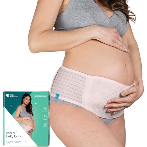 Koala Babycare – Fascia Gravidanza Sostegno Pancia E Schiena – Pancera Gravidanza Per Alleviare Il Dolore E Sentirti Più Leggera - Rosa
