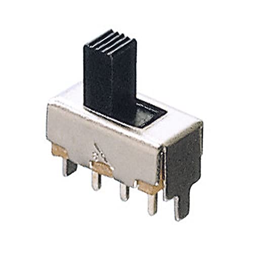 Deviatore A Slitta Spdt Unipolare On-On Per Circuito Stampato, 30Vdc 0,3A - Lup Fung Ssb-12F44-G4-Ns