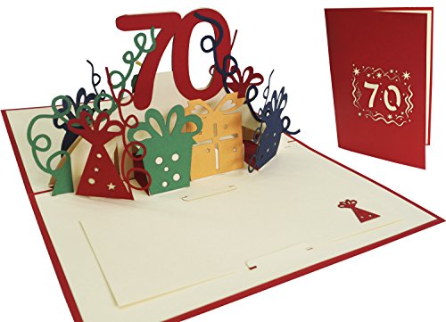 Lin Pop Up Biglietti Di Auguri Per Il ° Compleanno, Biglietti Di Compleanno Biglietti Di Auguri Biglietti Di Auguri Di Compleanno