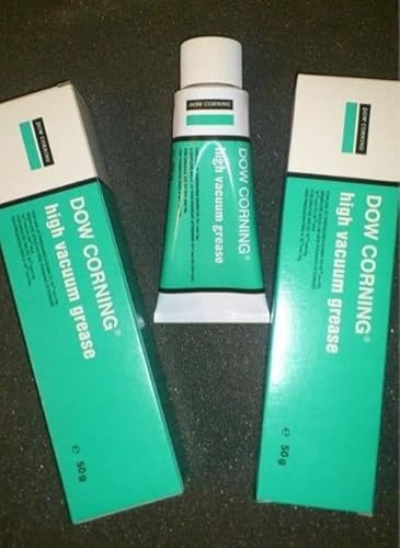 Molykote Grasso Ad Alto Vuoto, Silicone, Antifusione, 50 G, Per Guarnizioni E Lubrificazione Di Attrezzature Chimiche, Valvole, Cuscinetti, Guarnizion