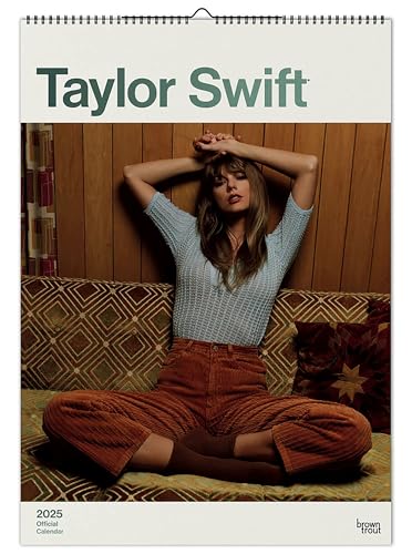 Taylor Swift, Calendario Da Parete Ufficiale 2025, Formato A3, 2025, Formato A3, 30 X 41 Cm, Browntrout