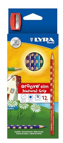 Lyra L2821120 - Astuccio 12 Pastelli Groove Slim