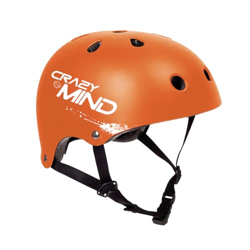 Mandelli Casco Crazy Mind 707200021 Caschetto Protezione Gioco Sportivo Sport 970, Multicolore, 8003029307015