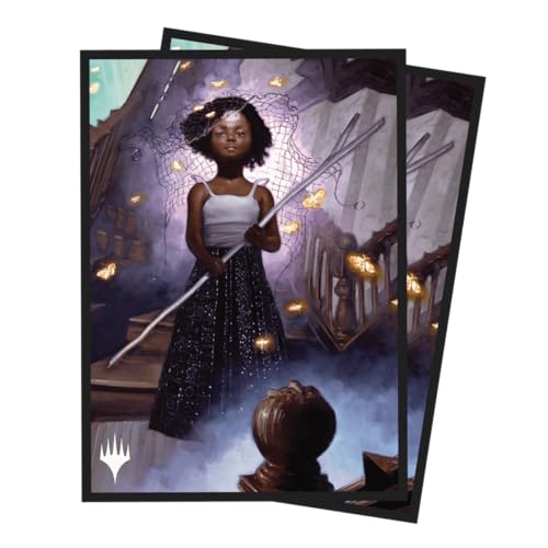 Ultra Pro - Duskmourn 100Ct Deck Protector Maniche Commander B Per Magic: The Gathering