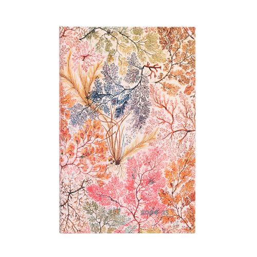 Paperblanks Agende 18 Mesi 2025, Anemone, Maxi, Verticale, Chiusura Con Fascia Elastica