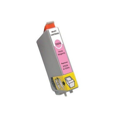 Italy'S Cartridge Cartuccia T0596, Light Magenta, Compatibile Per Epson Stylus Photo R2400, 18 Ml