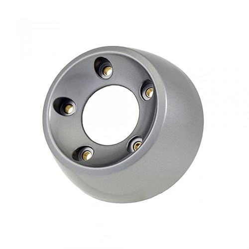 Protezione Scarico Rms Per Scooter Yamaha 400 Majesty 2004-2006 Grigio Metallizzato Nuovo