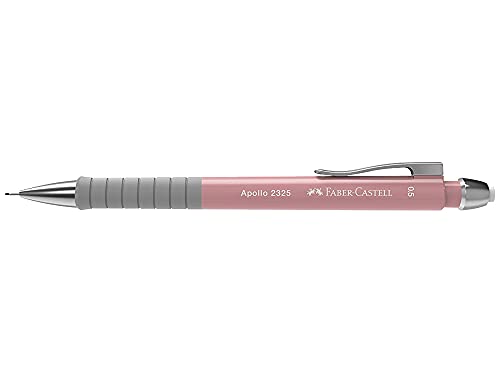 Faber-Castell Apollo - Matita Meccanica Con Rose, 0,5 Mm, Confezione Da 5