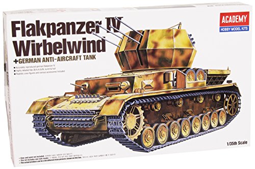 Academy- Flakpanzer Iv Wirbelwind Panzer Modellino Carro Armato, Scala 1:35, Multicolore, 13236
