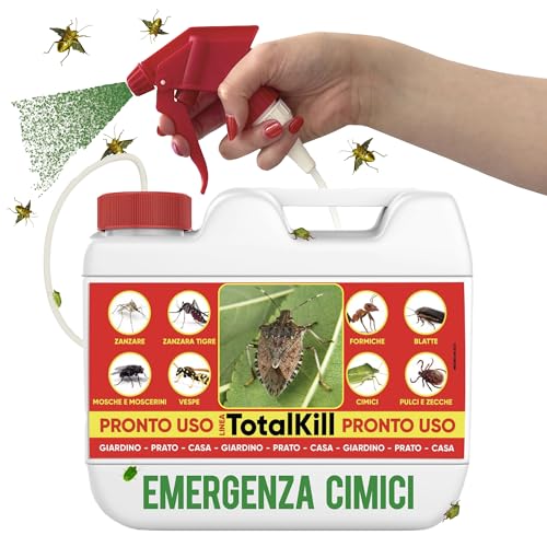 Albagarden - Insetticida Cimici E Multinsetto Maxi 3 Litri - Spray Repellente Cimici - Veleno Per Insetti Per Giardino E Casa - Contro Scarafaggi, For