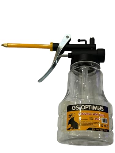 Oliatore Per Officina, Pompa Olio 350Ml, Oliatore Manuale A Pressione Per Auto E Moto, Pompetta Per Lubrificazione, Strumento Professionale Per Manute