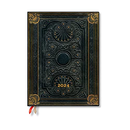 Paperblanks Agende Flexi A Copertina Morbida Di 12 Mesi 2024 Notturno | Verticale | Ultra (180 × 230 Mm)
