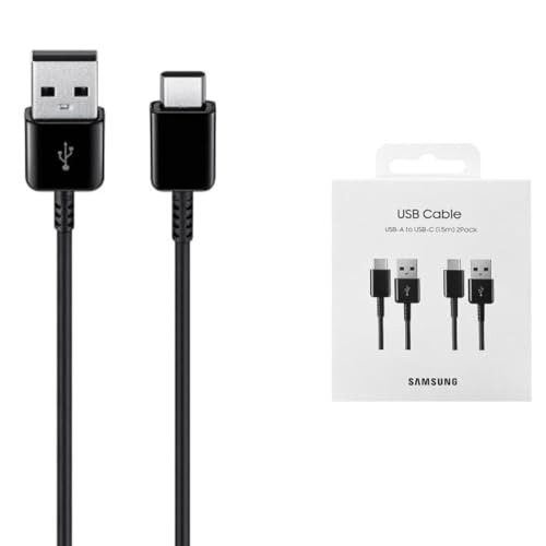 Samsung Cavo Usb-A A Usb Type-C, 150Cm (Multi Pack 2), Nero