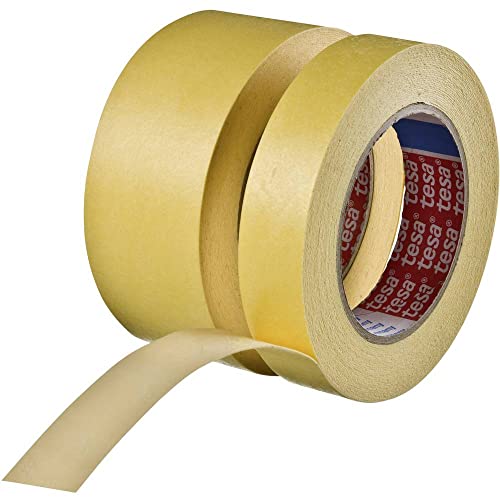 Tesa 4434-04-00 4434-04-00 Kreppband Tesakrepp® Giallo (L X B) 10M X 19Mm 1 Rolle(N)
